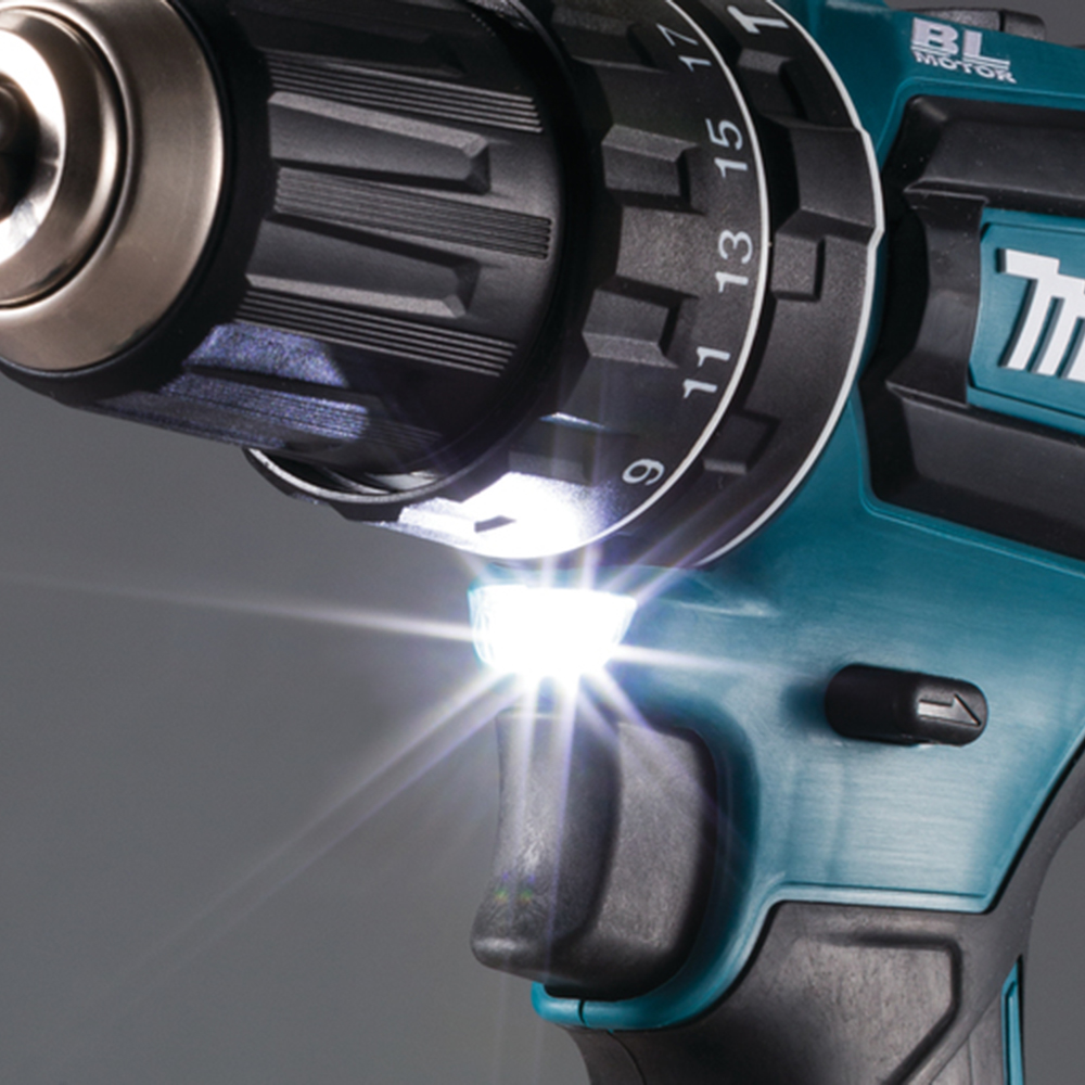 Slagborrmaskin Makita LXT DHP485RTJ med Batteri
