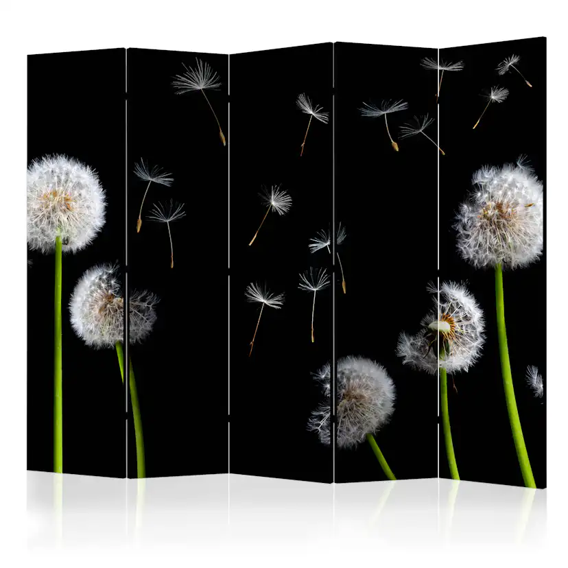 Rumsavdelare Skärmvägg Arkiio Dandelions in the Wind II 225x172 cm