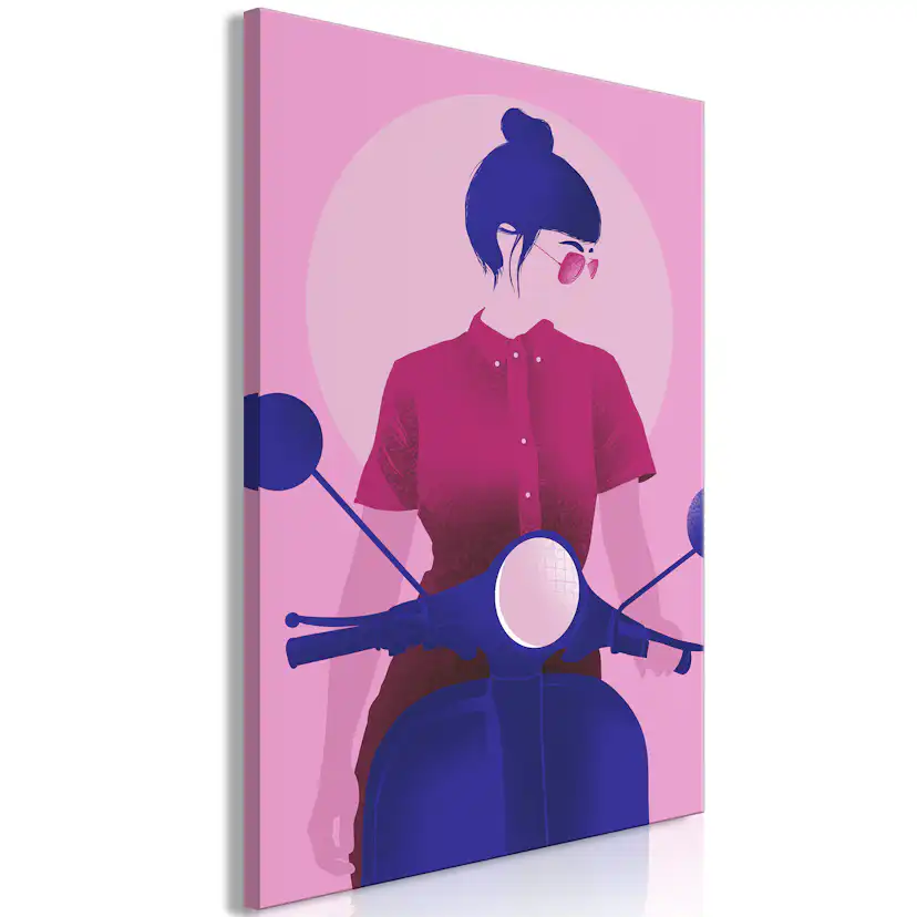 Tavla Arkiio Girl on Scooter