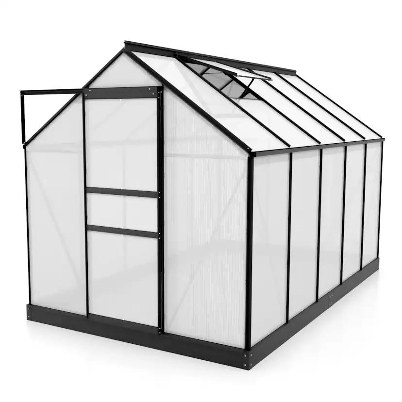 Växthus Vitavia Venus med Sockel 6,2 kvm