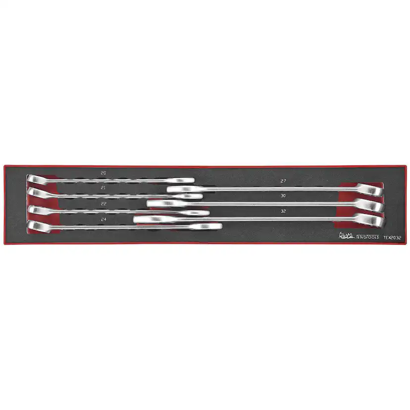 U-ringnyckelsats 7 delar Teng Tools TEX2032