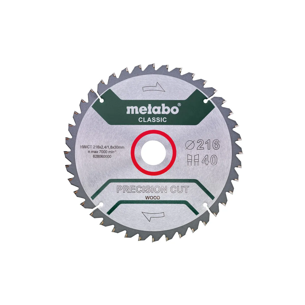 Sågklinga Metabo 216x 2,4x 30 mm