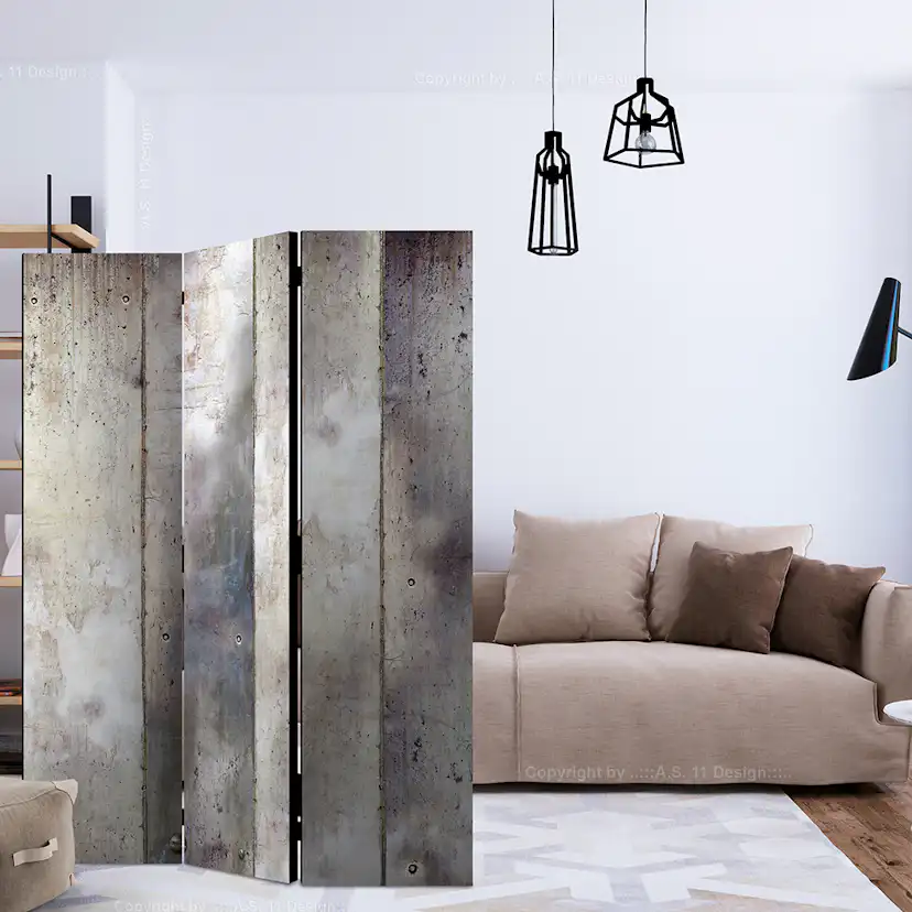 Rumsavdelare Skärmvägg Arkiio Shades Of Gray 135x172 cm