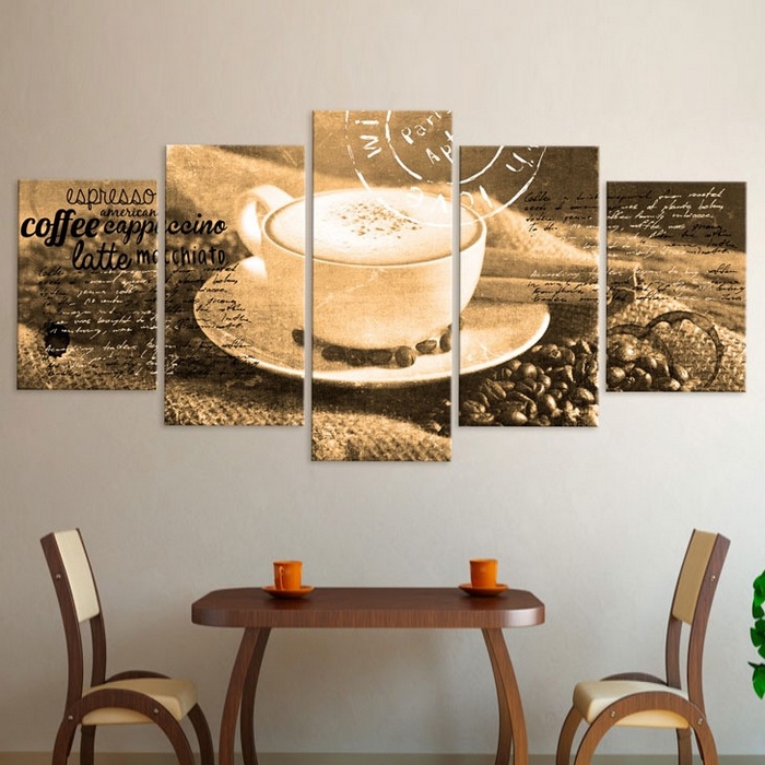 Tavla Arkiio Coffe Espresso CappuccIno Latte Machiato Sepia