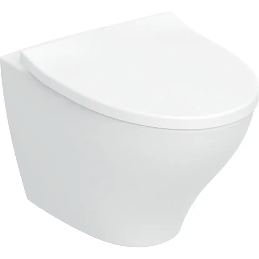 Vägghängd Toalettstol IFÖ Vinta Modern Rimfree med S-C Sits