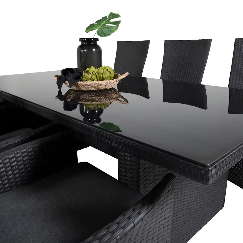 Matgrupp Venture Home Pishi 200 med 6 Pishi Stolar