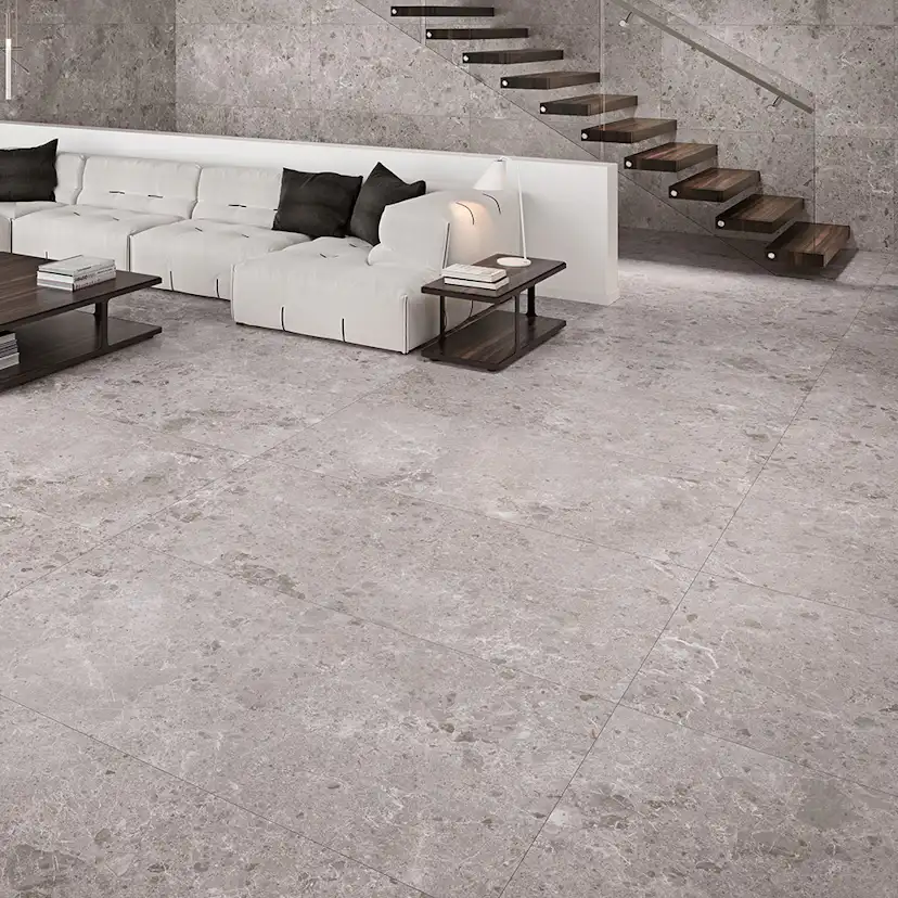 Klinker Tenfors Artic Gris Marmor Matt 80x160 cm