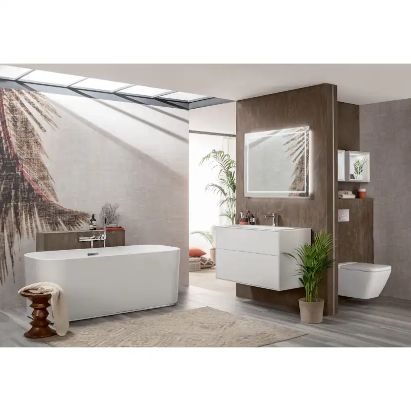 Badrumshylla Villeroy & Boch Finion 42 cm med Belysning