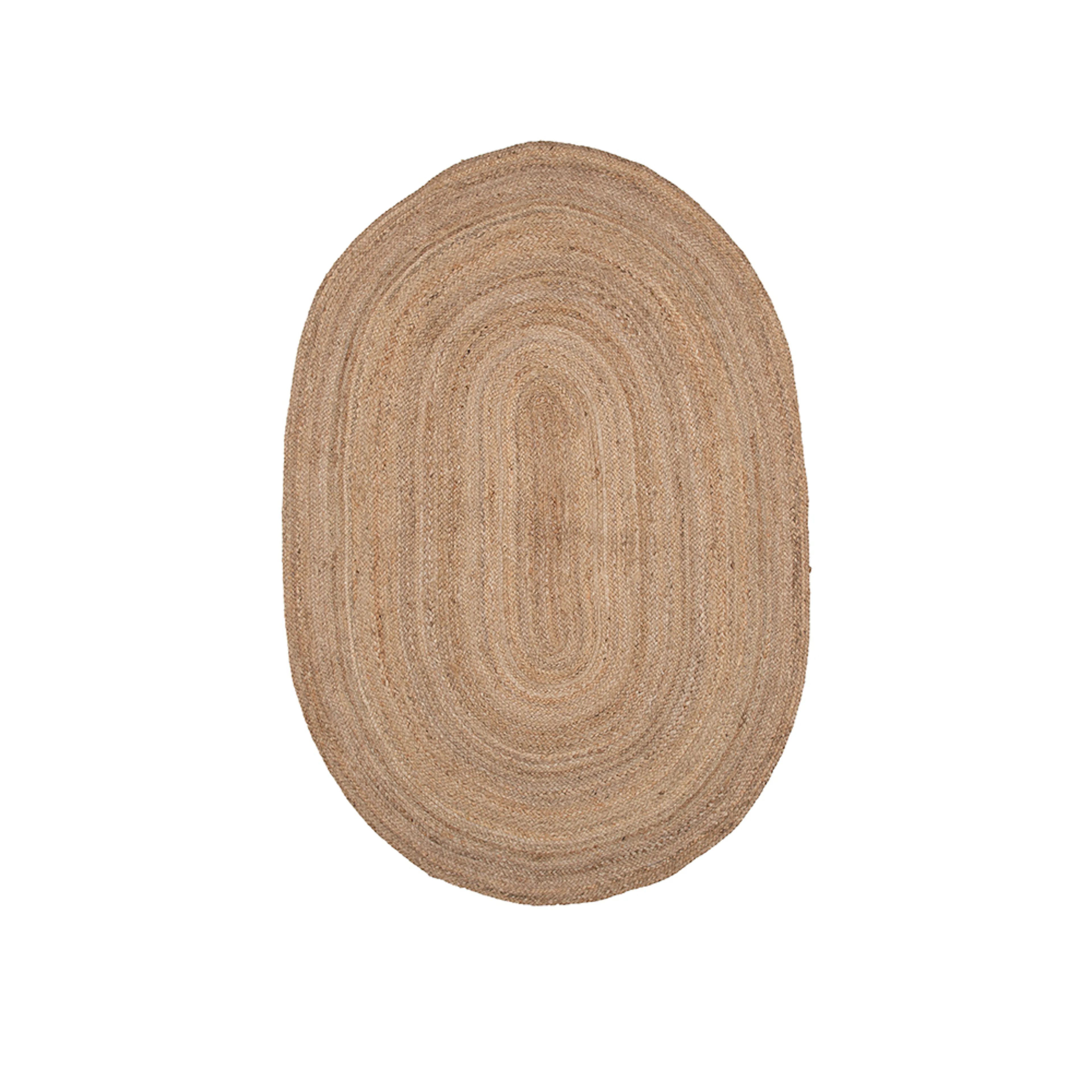 Oliver Jute - 50*90-Oval -Nature 50x90 cm