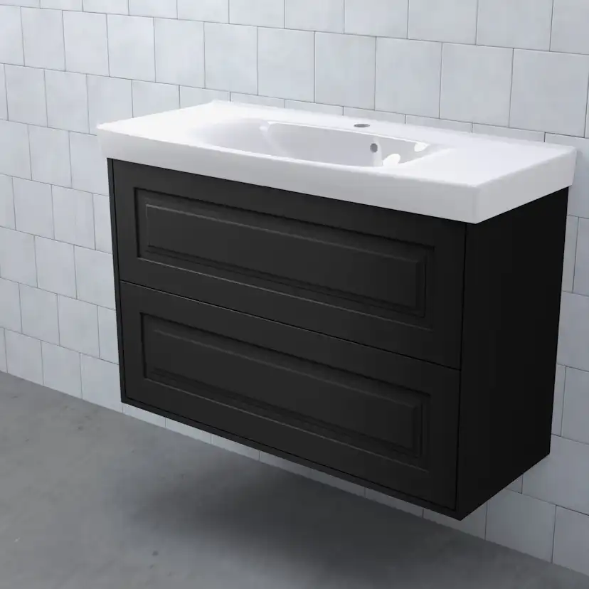Tvättställsskåp Björbo Badrum Mejda Kompakt Hög