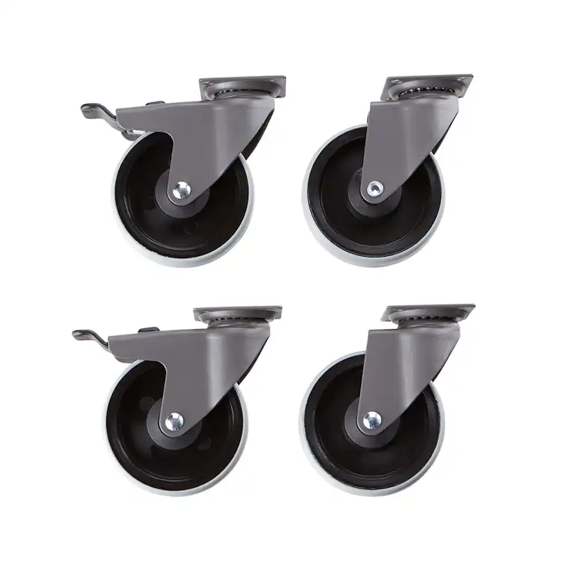 Hjulsats Elfa Garage+ till Underskåp 4-pack