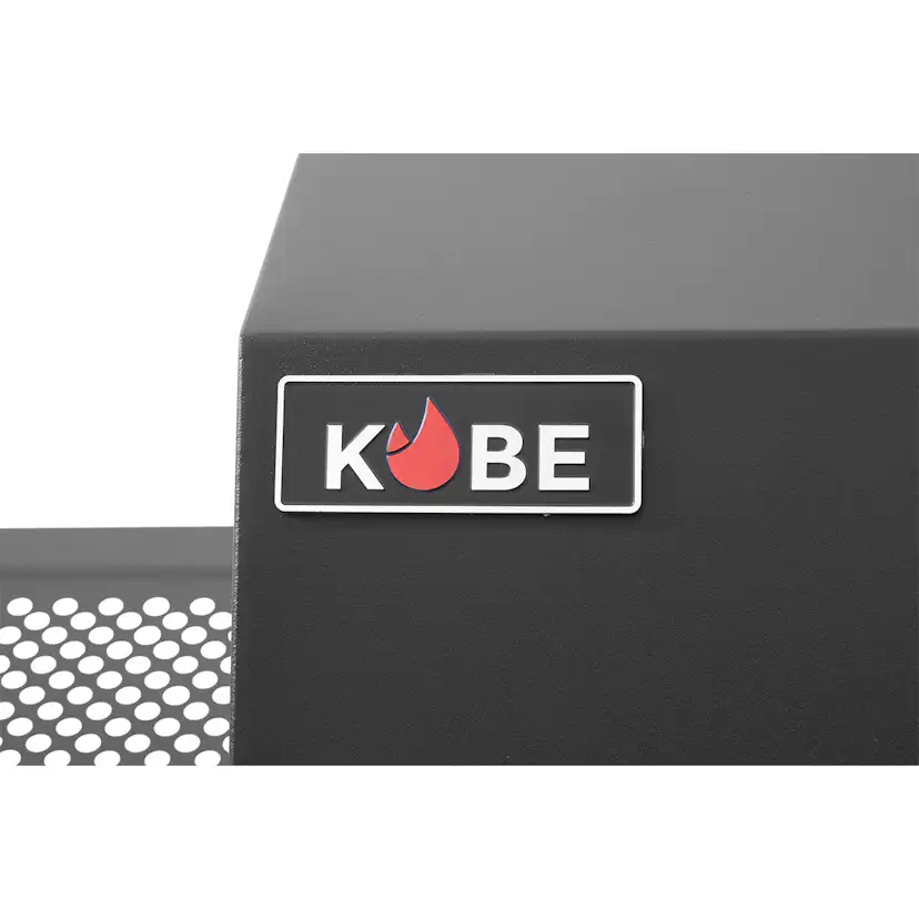 Gasolgrill Kobe Premium 5 Brännare Med Sidobrännare & Glaslock