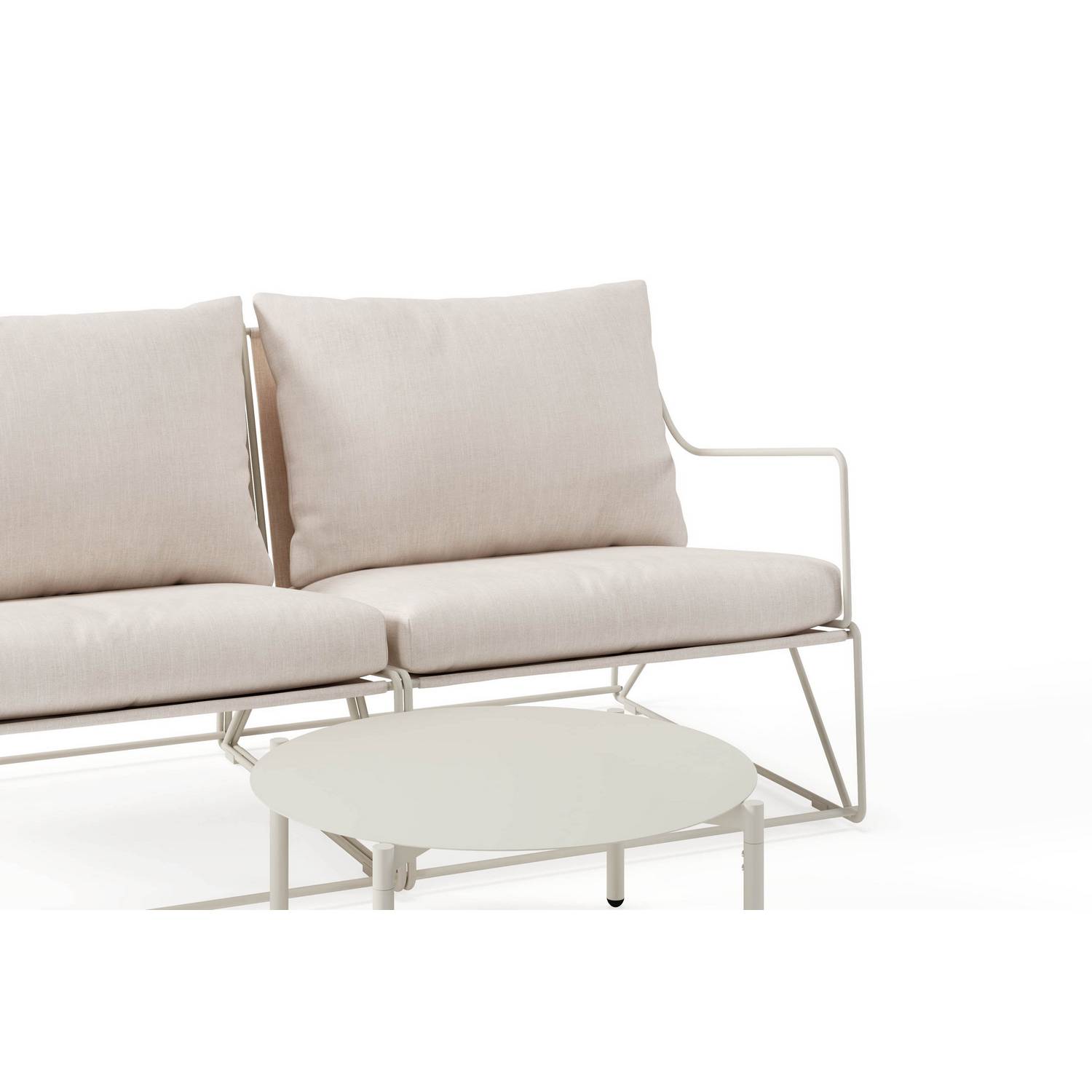 Loungegrupp Comfort Garden Usteryd Utesoffa 2-sits med Usteryd Soffbord