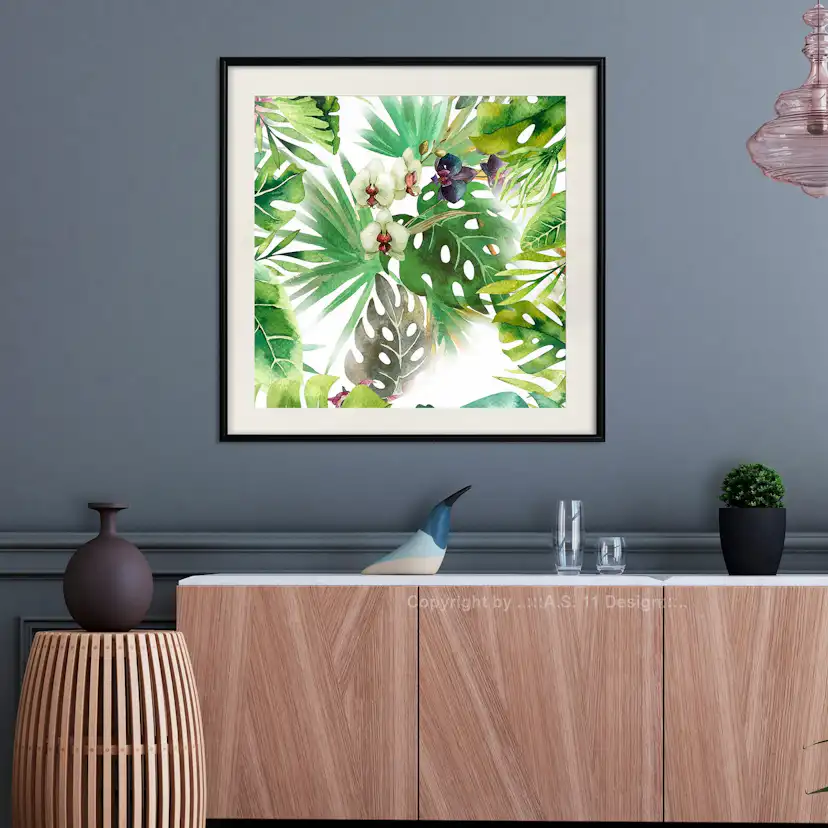 Poster Artgeist Affisch Tropical Shadow