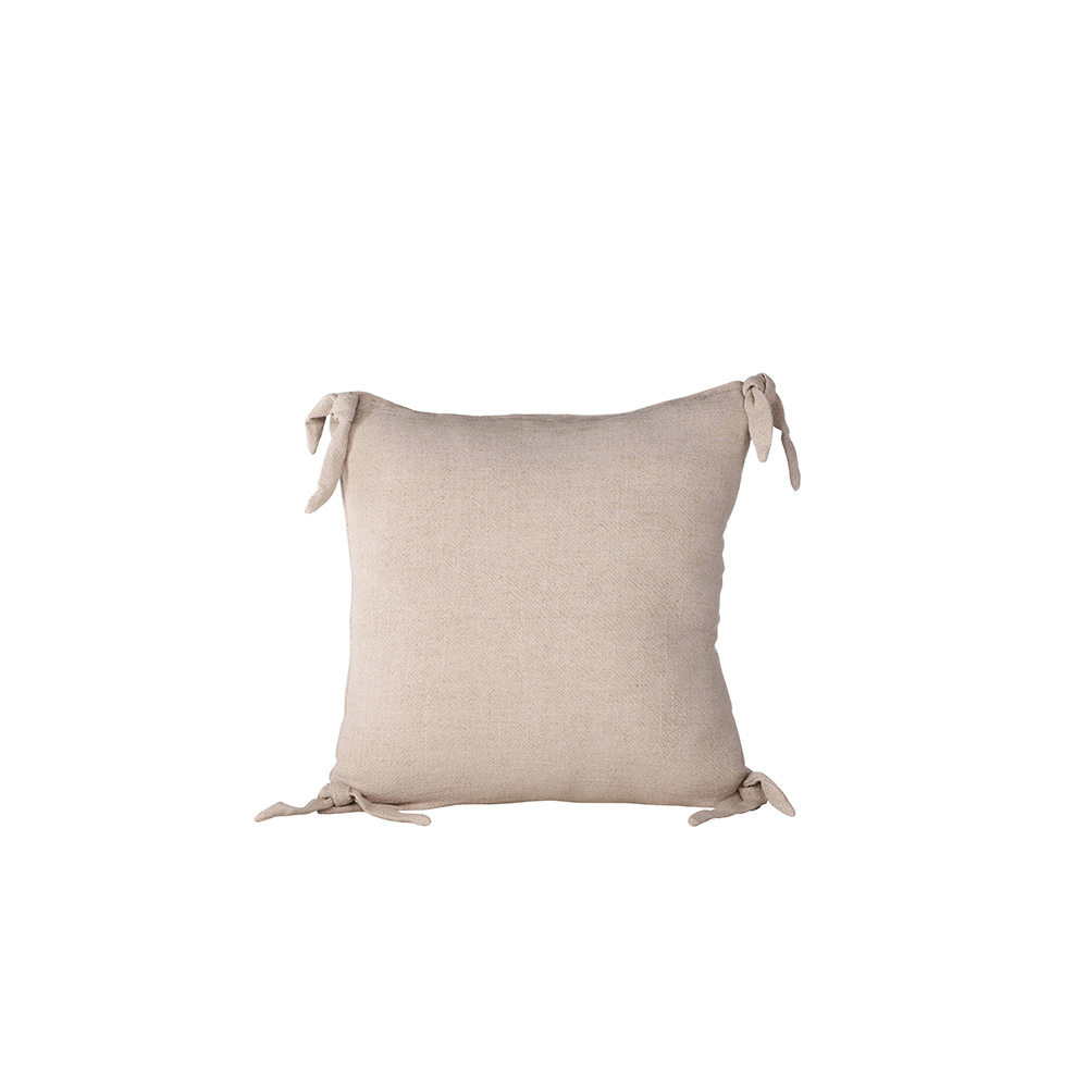 Nora Cushion Cover Linen Viscouse - Beige Beige
