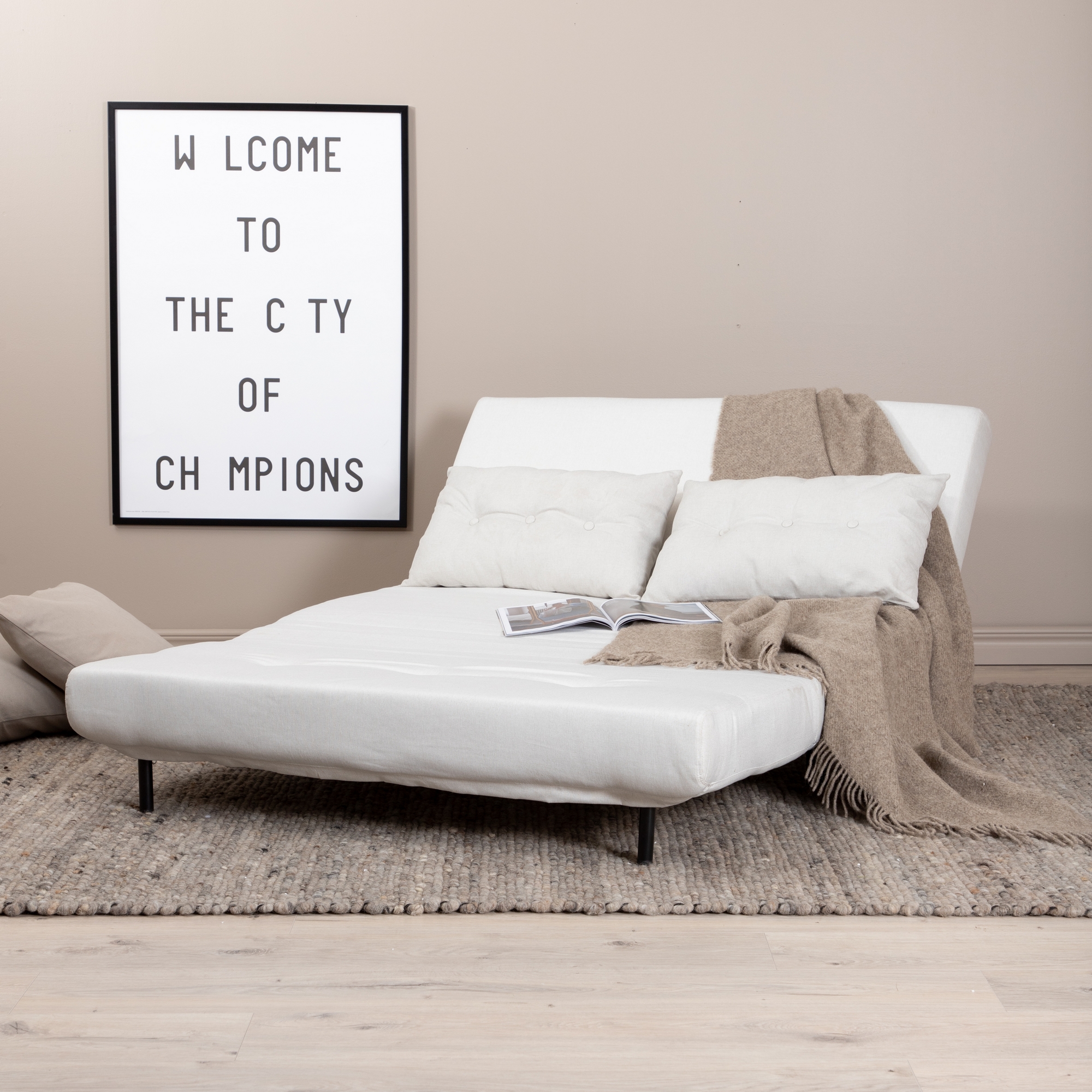 Bäddsoffa Venture Home Vicky Polyester 190x120