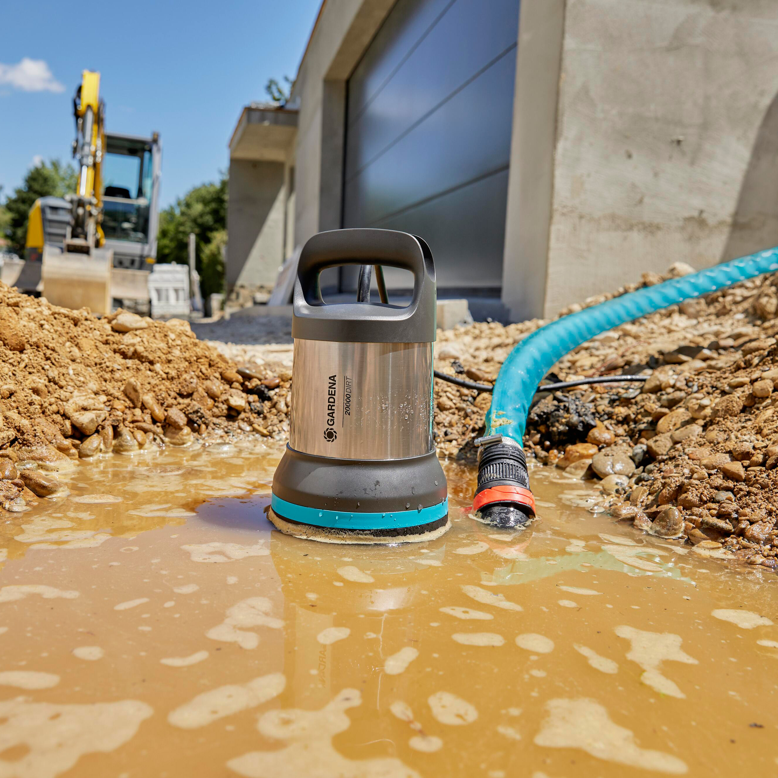 Pump Gardena Dränkbar 20000 AquaSensor För Smutsigt Vatten