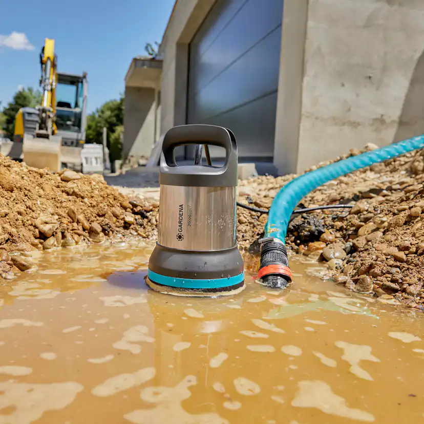 Pump Gardena Dränkbar 20000 AquaSensor För Smutsigt Vatten