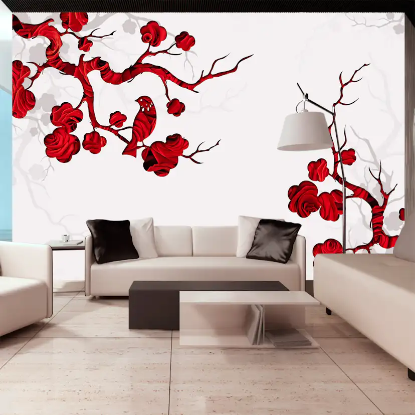 Fototapet Arkiio Red Bush