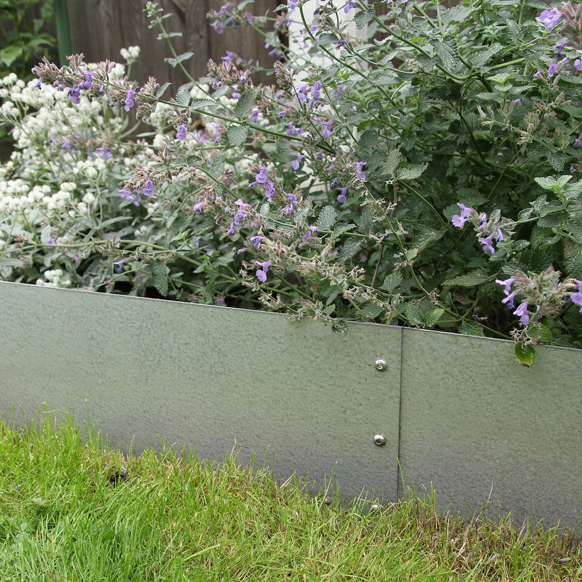 Planteringskant Flexigarden Aluzink 180 mm Rak