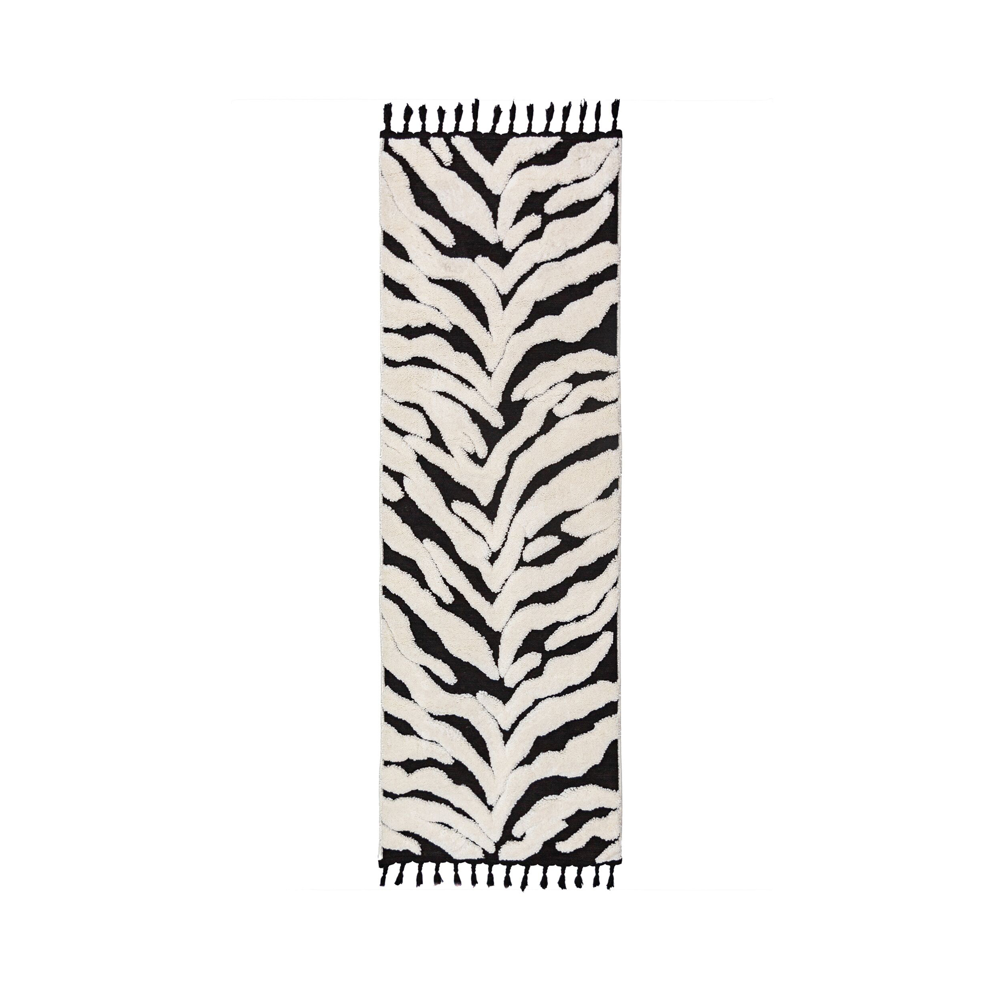 Gångmatta Flair Rugs Esra Zebra