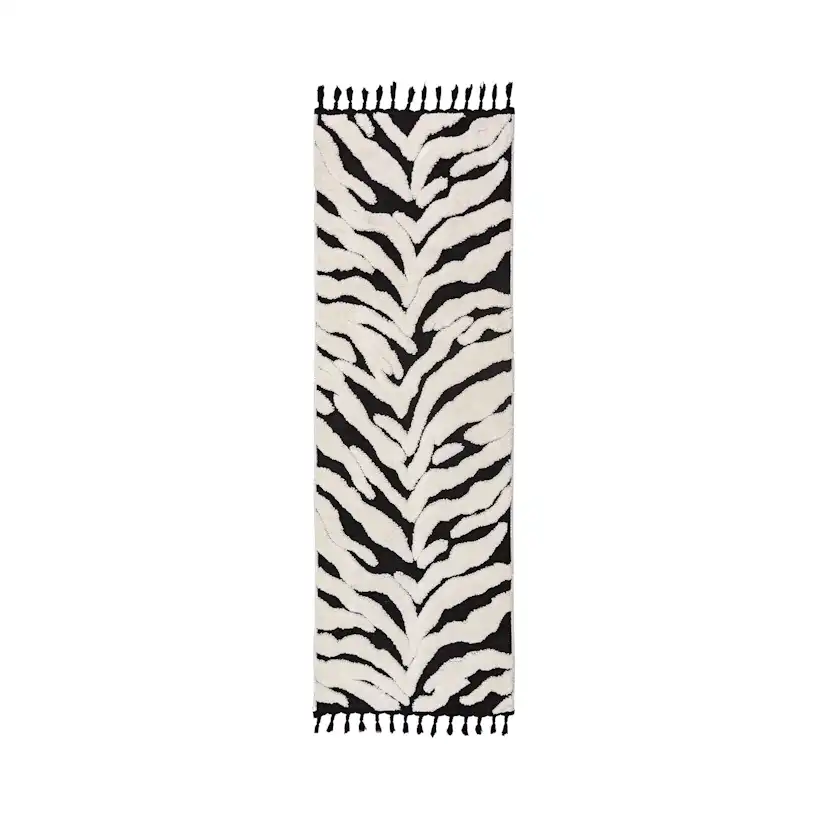 Gångmatta Flair Rugs Esra Zebra