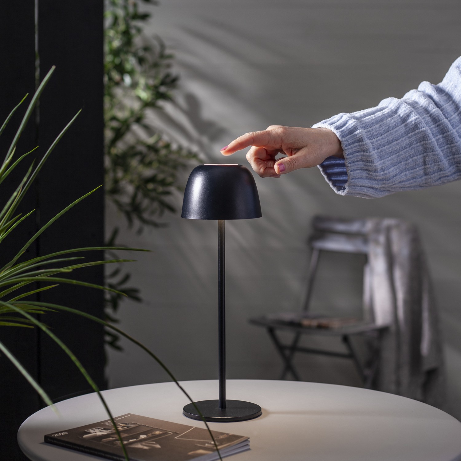 Bordslampa Ronda Svart