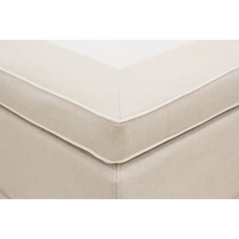 Hilton Lyx Komplett Sängpaket 180x200 cm Kontinentalsäng med Ljusbeige