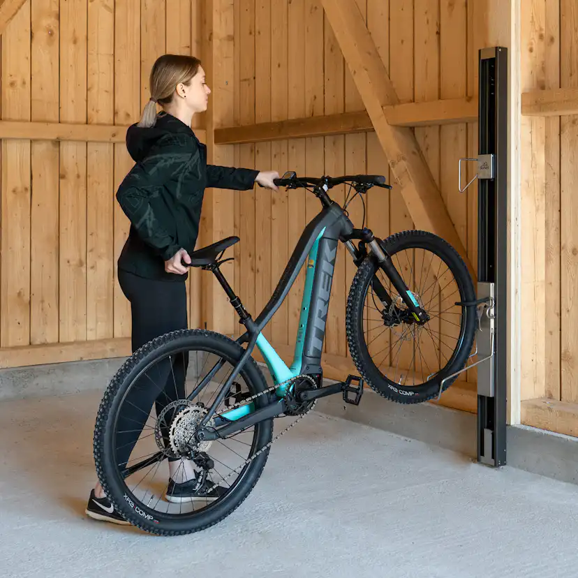 Cykelhållare BikeLift för Väggmontering Standard Mörkgrå