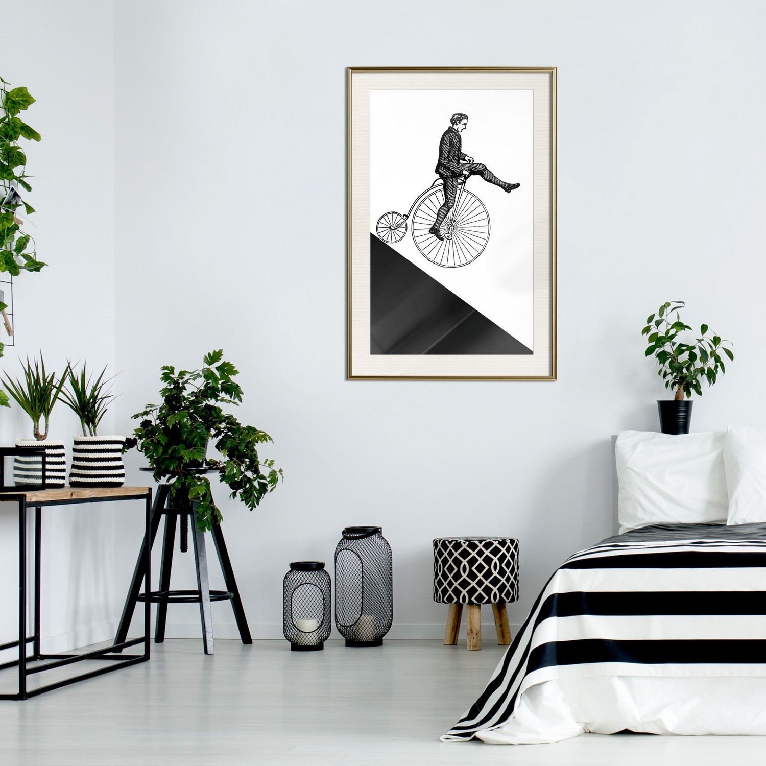 Poster Artgeist Affisch Cyclist