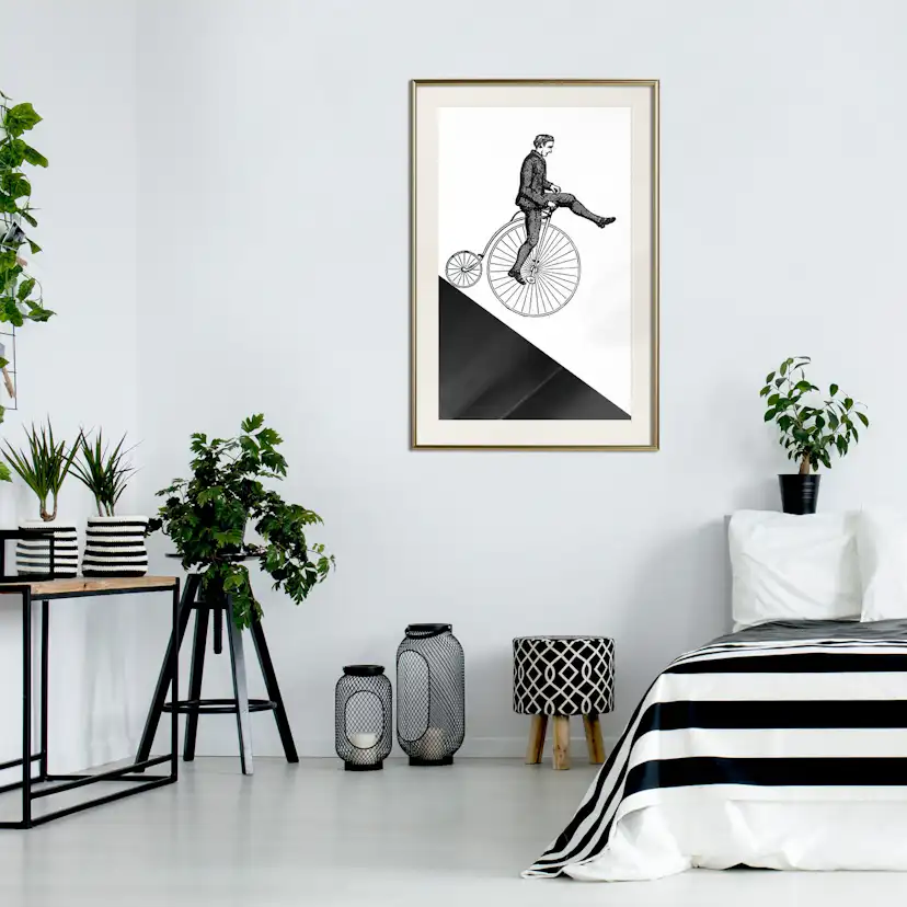 Poster Artgeist Affisch Cyclist