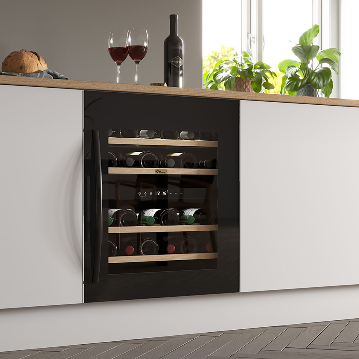 Winemex 30 - Vinkyl double zone, höjd 70 cm Höjd: 700 mm