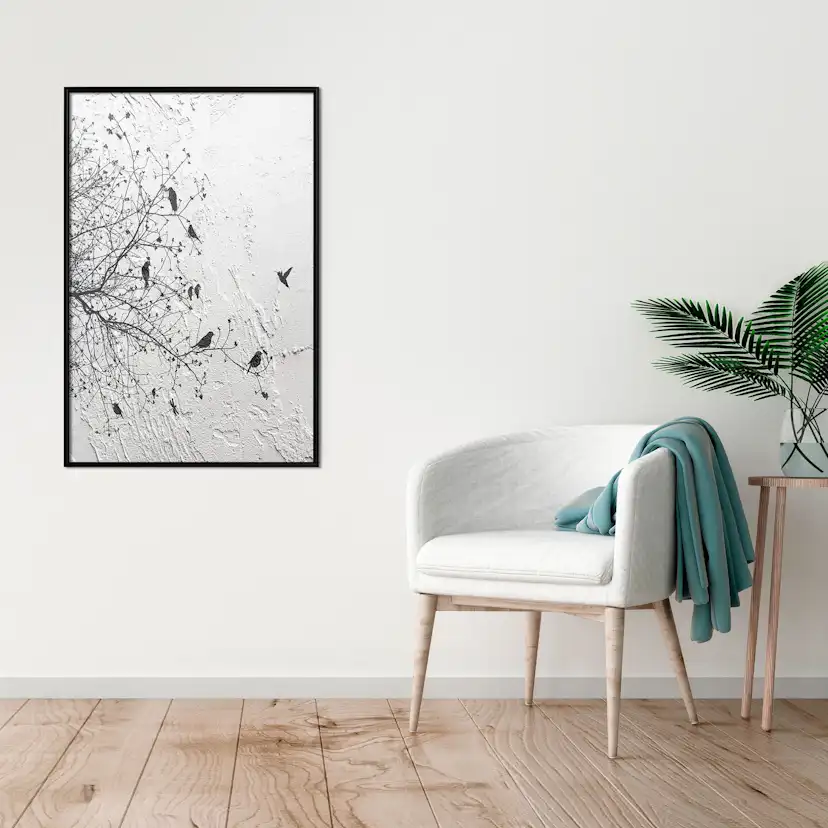 Poster Artgeist Affisch Birds on Tree
