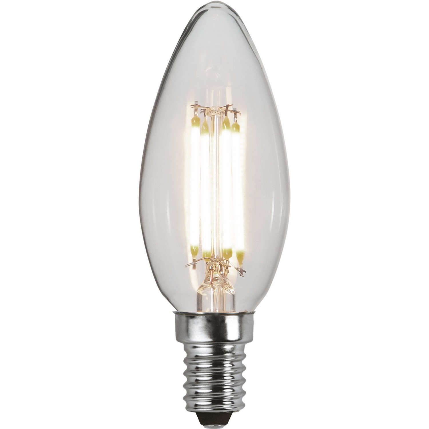 LED-lampa Star Trading E14 C35 Clear 3-step memory