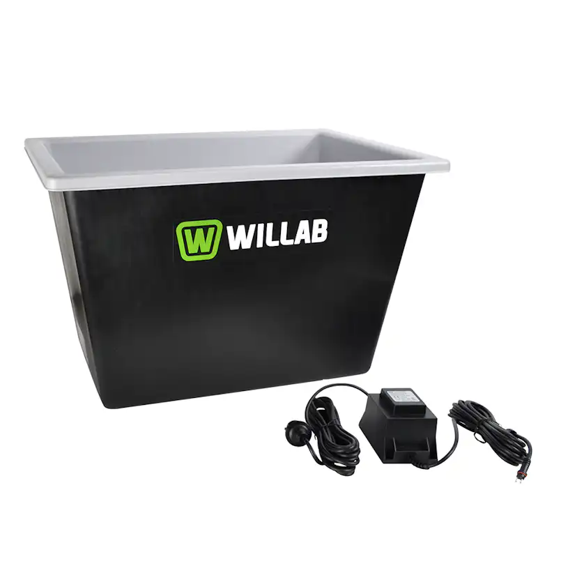 Värmebalja Willab 60 l Rektangulär
