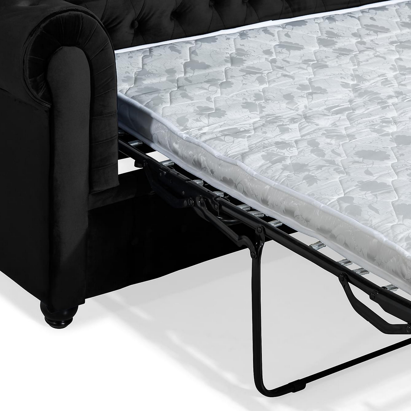 Bäddsoffa Manor House Chesterfield Lyx 3-sits Sammet