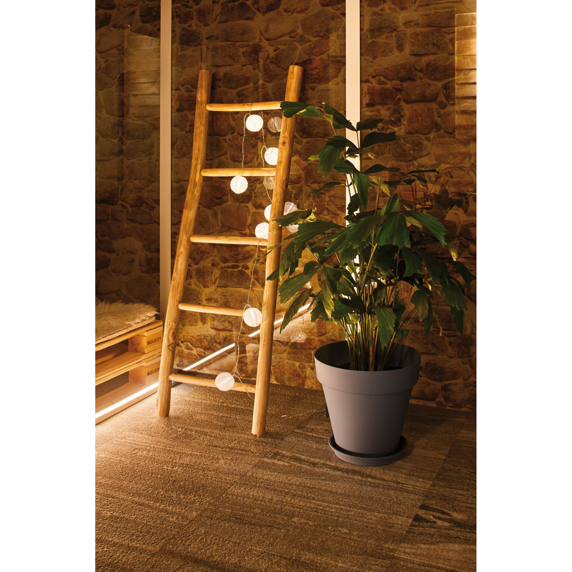 Ljusslinga Paulmann Lampion Fairy Lights Batteridriven IP44