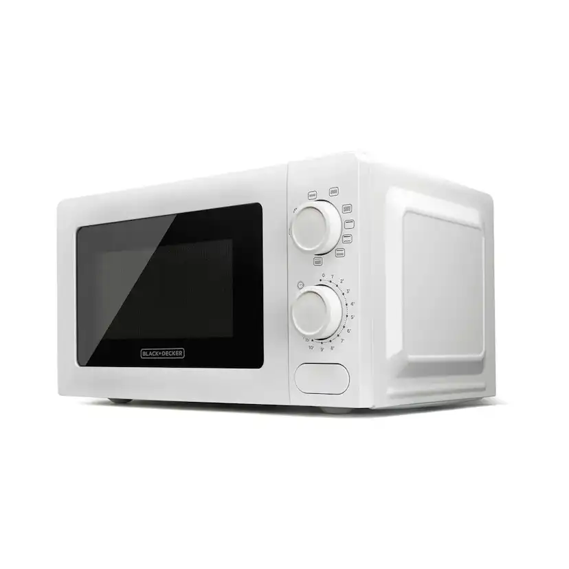 Mikrovågsugn BLACK+DECKER 700W Grillfunktion Vit