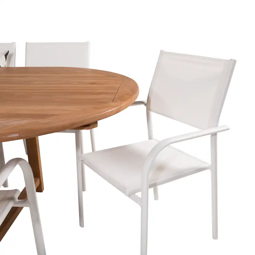 Matgrupp Venture Home Kiara 180/240 med 8 Siri Stolar
