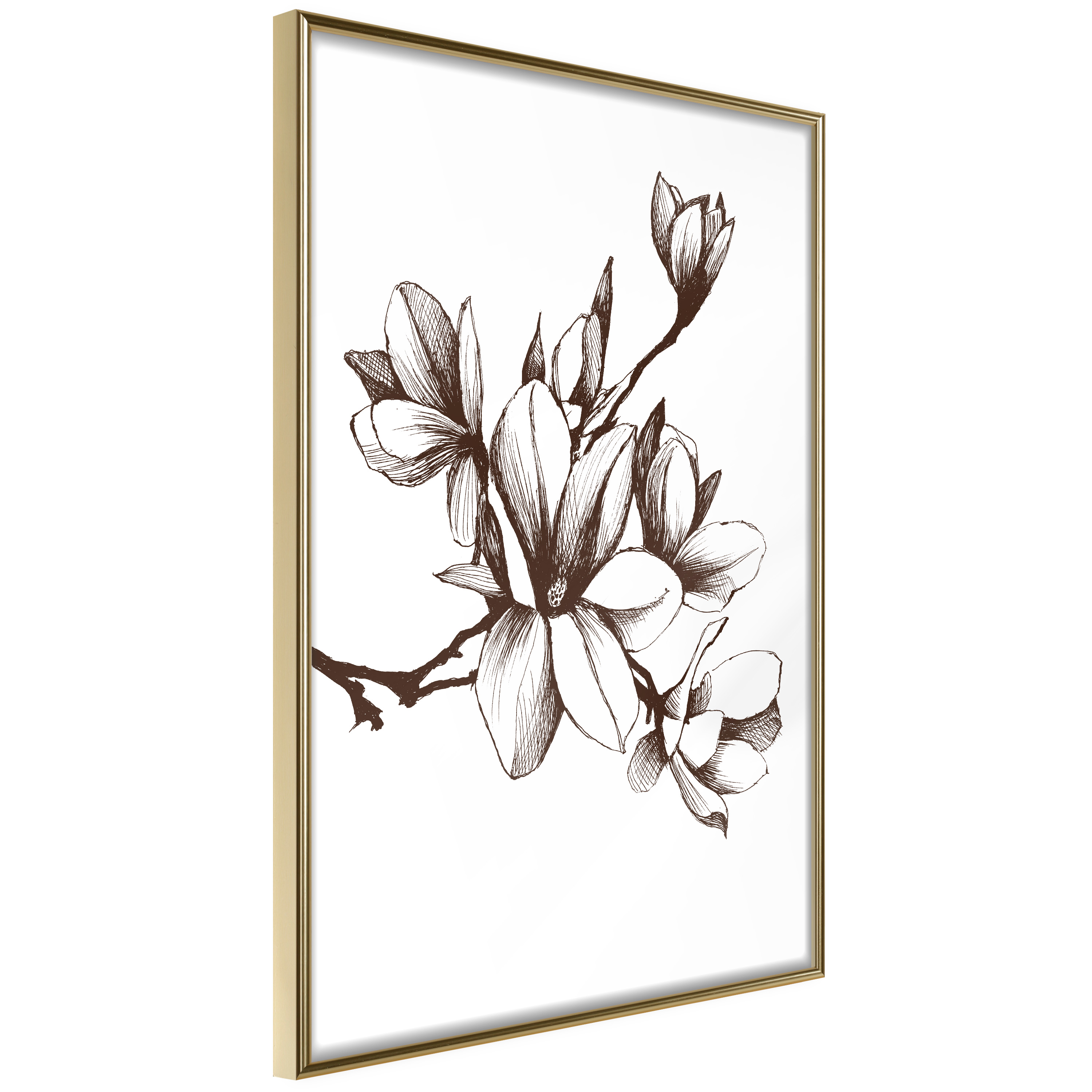 Poster Artgeist Affisch Renaissance Magnolias