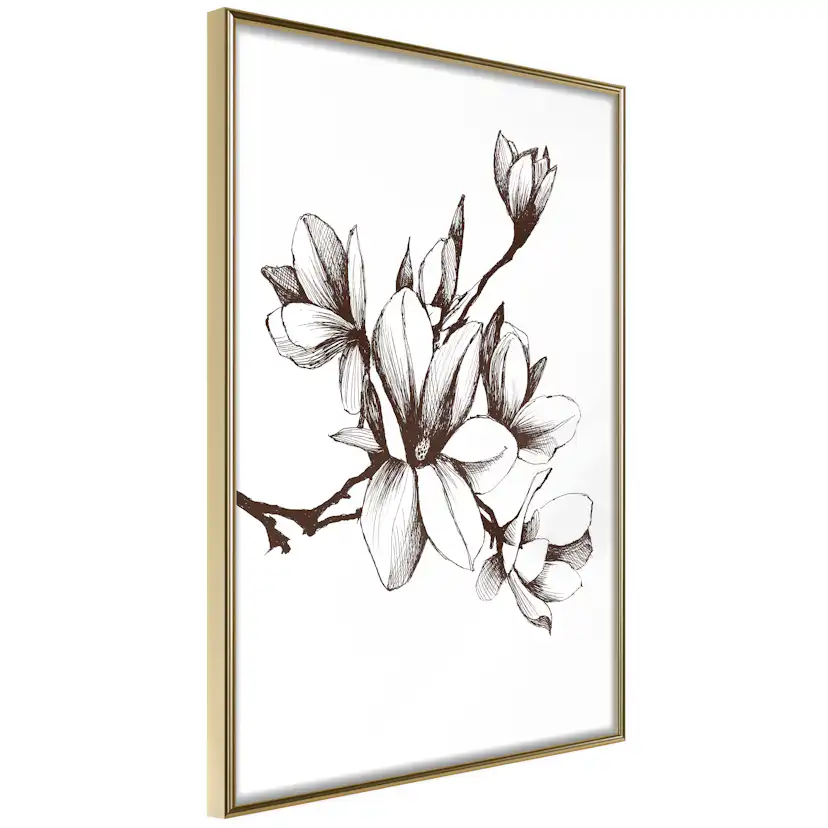 Poster Artgeist Affisch Renaissance Magnolias