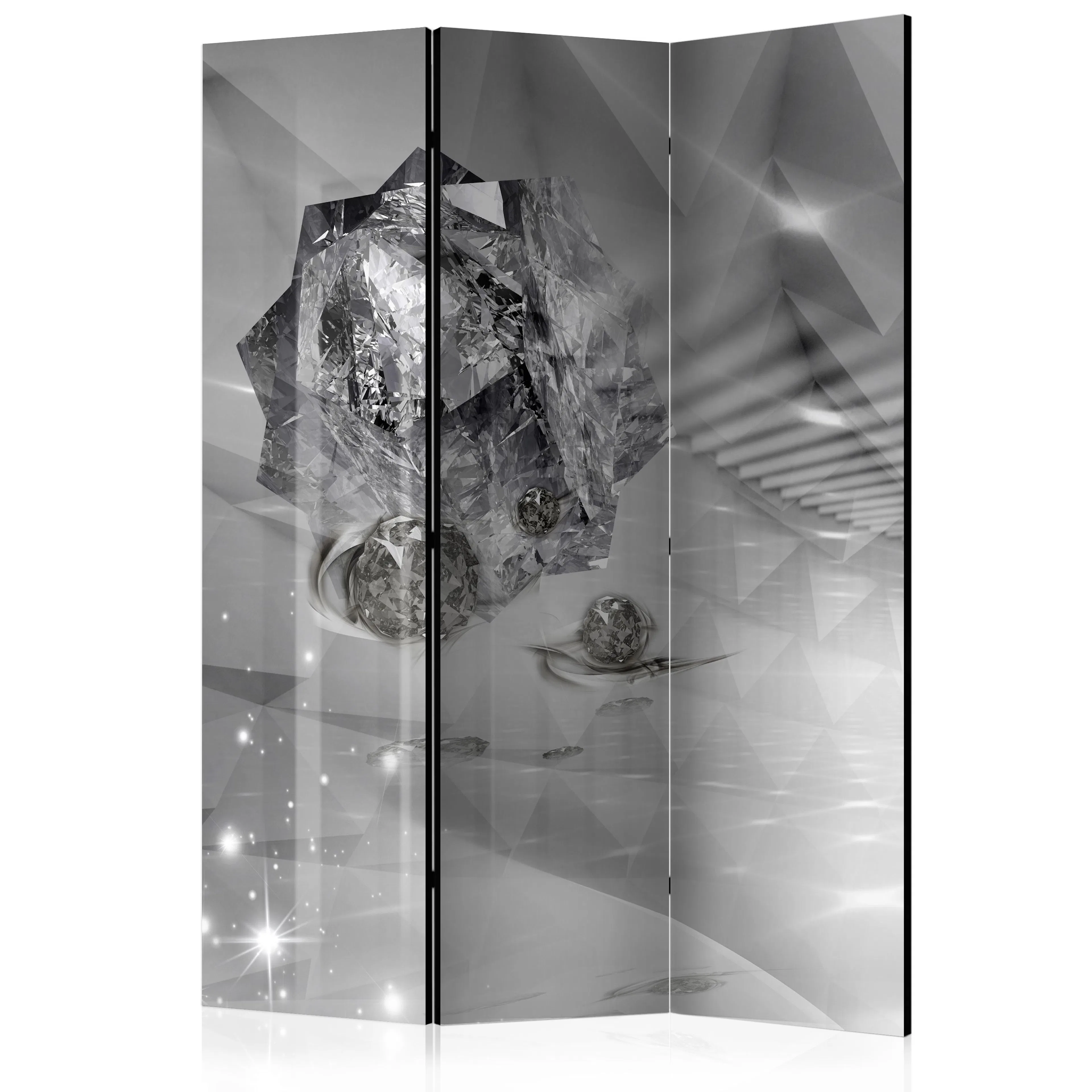 Rumsavdelare Skärmvägg Arkiio Abstract Greyness 135x172 cm