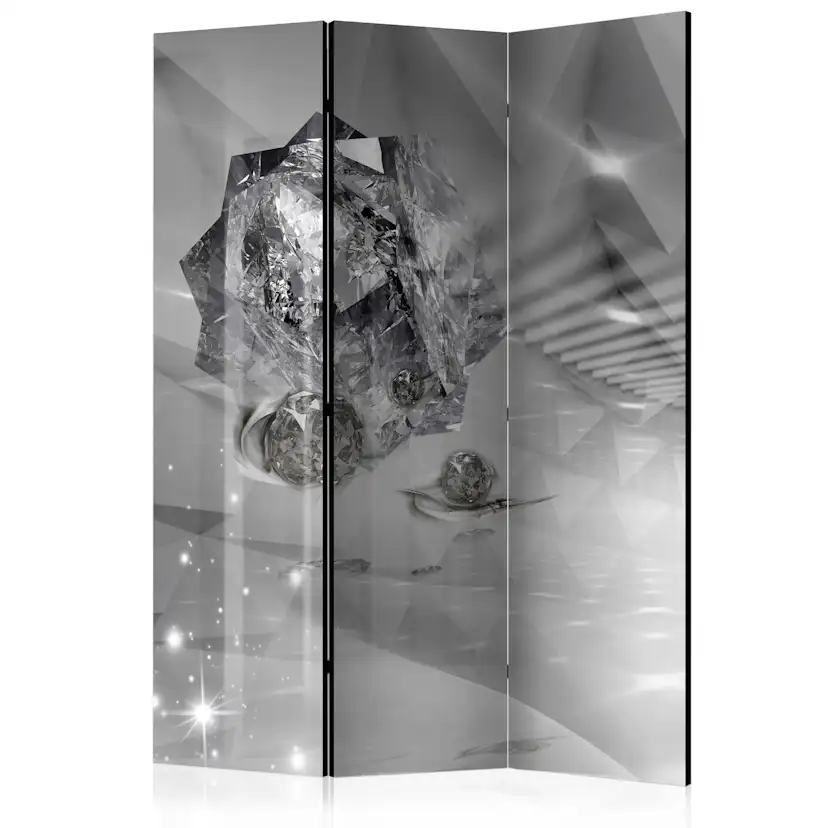 Rumsavdelare Skärmvägg Arkiio Abstract Greyness 135x172 cm