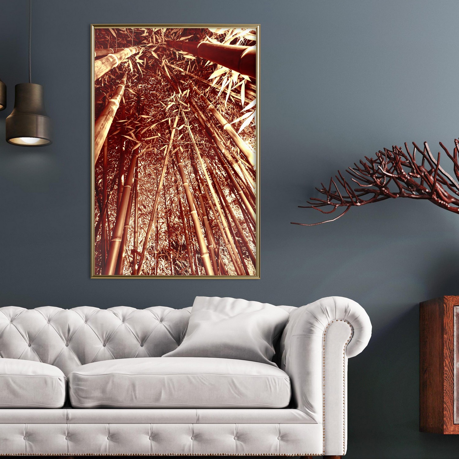 Poster Artgeist Affisch Tall Bamboos