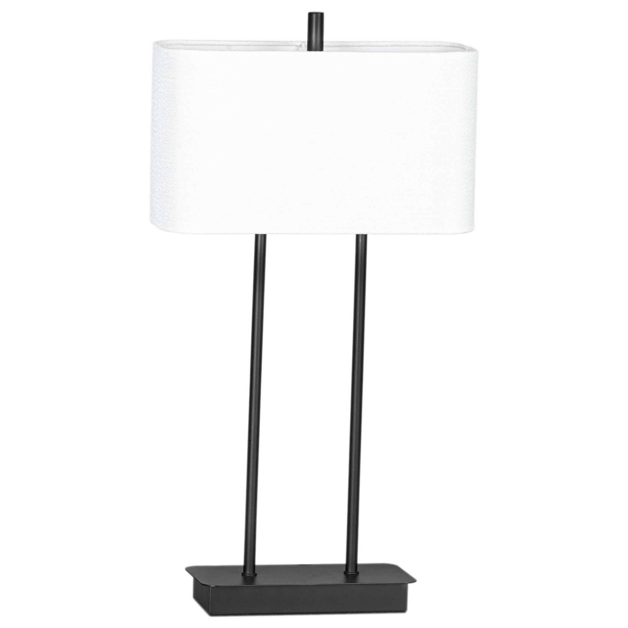 Bordslampa By Rydéns Luton H56 cm Svart/Vit