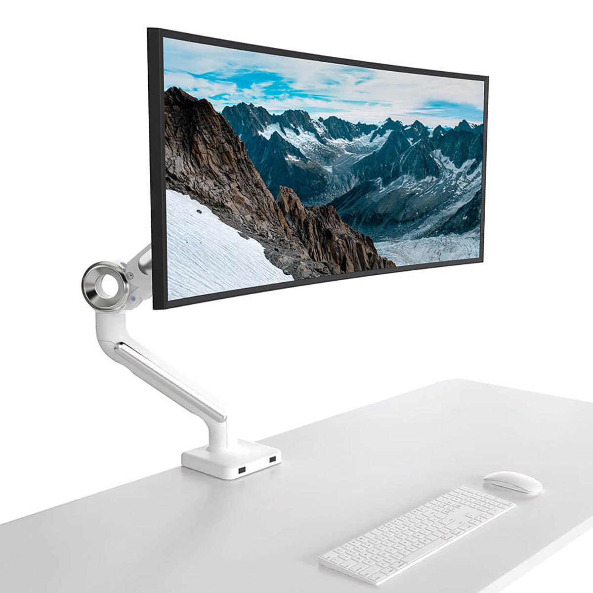 Monitor Arm Desire2 Aluminium upp till 35"