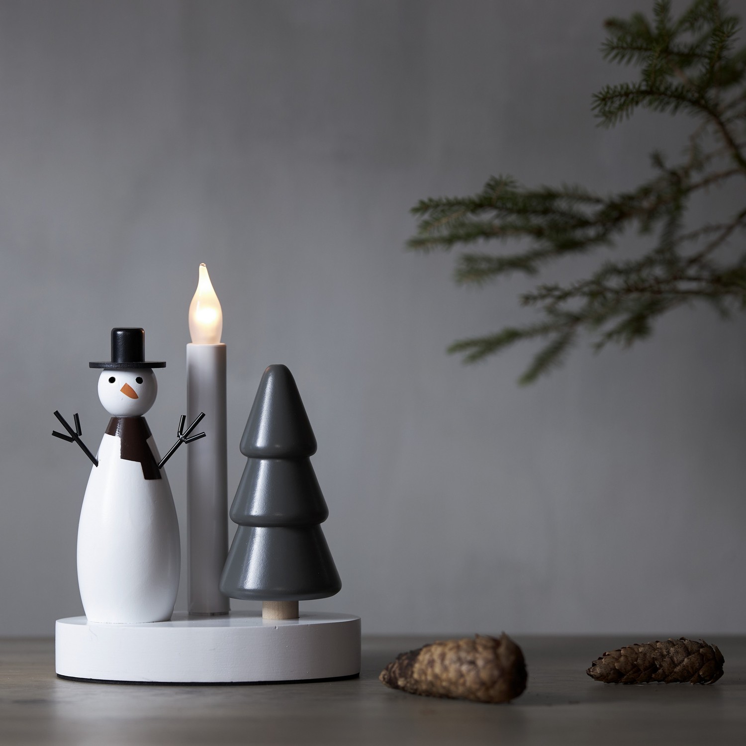 Juldekoration Star Trading Christmas Joy Snögubbe
