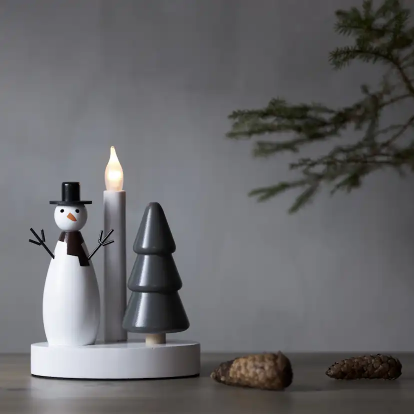 Juldekoration Star Trading Christmas Joy Snögubbe