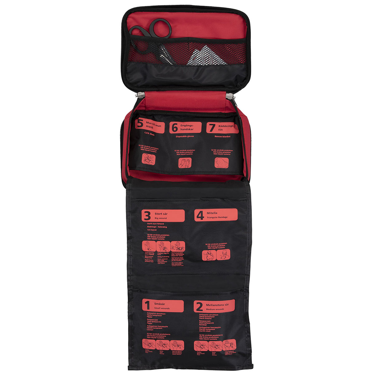 Första Hjälpen-väska Nexa Mellan 62 delar