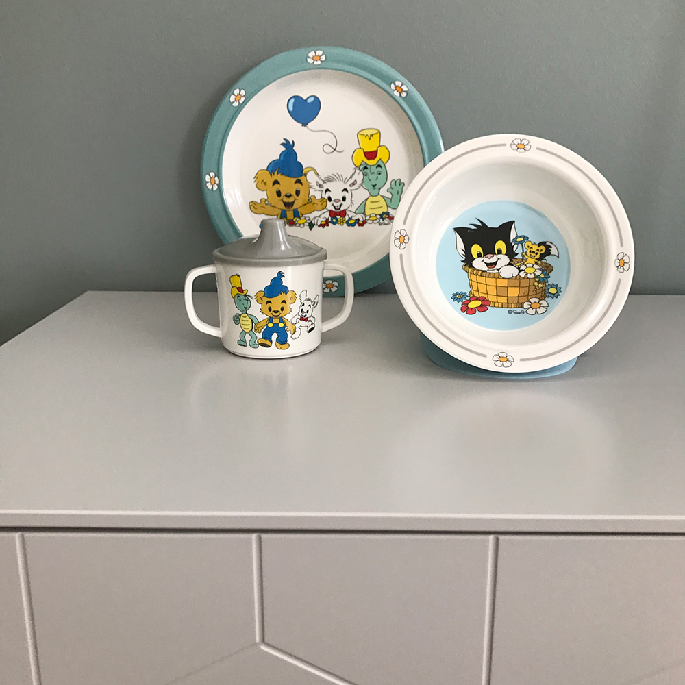 Barnservis Rätt Start Bamse i 3 Delar Ballong